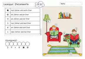Vorschau - Arbeitsblätter - Lesespur "Stellenwert" (ZR 20) - Seite 2