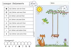 Vorschau - Arbeitsblätter - Lesespur "Stellenwert" (ZR 20) - Seite 3