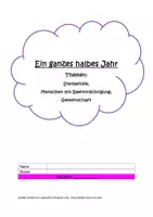 Vorschau - Unterrichtsreihen - Ein ganzes halbes Jahr (Sterbehilfe, Sterbende begleiten, ...) mit Lösung - Seite 1