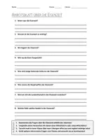 Vorschau - Arbeitsblätter - AB mit Fragen zum Thema "Eisenzeit" + Lösungsblatt + Infografik - Deckblatt
