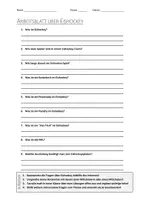 Vorschau - Arbeitsblätter - Lernposter + AB mit Fragen zum Thema "Eishockey" + Lösungsblatt + Infografik - Seite 1