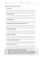 Vorschau - Arbeitsblätter - AB mit Fragen zum Thema "Eiter" + Lösungsblatt - Deckblatt