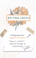 Vorschau - Spiele - Sag es nicht ! - Vorlagen mit Spielanleitung (& Beispiel) - Deckblatt