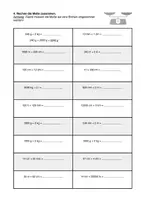Vorschau - Arbeitsblätter - Mathe: Maße umrechnen (3 doppelseitige Arbeitsblätter) - Seite 1