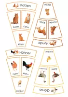 Vorschau - Stationenlernen - Legekreis_Tierfamilien am Bauernhof - Seite 3