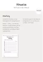 Vorschau - Arbeitsblätter - Frühling Akrostichon Gedicht - Seite 2