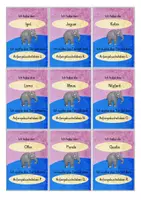 Vorschau - Bildkarten - Deutsch - Alphabet - Lesespiel : Ich habe .... - Wer hat ...? - Teil 1 - Seite 2