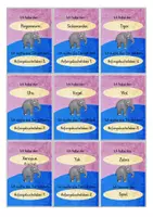 Vorschau - Bildkarten - Deutsch - Alphabet - Lesespiel : Ich habe .... - Wer hat ...? - Teil 1 - Seite 3