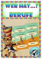 Vorschau - Unterrichtsreihen - Wortschatz - Berufe - Lesespiel: Ich habe .... - Wer hat ...? - Deckblatt