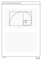 Vorschau - Arbeitsblätter - Goldene Spirale zeichnen – Fibonacci-Folge visualisieren - Seite 3