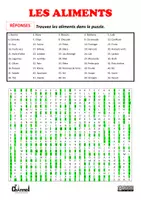 Vista previa - Hojas de trabajo - 50 ALIMENTS – Dictionnaire visuel et mots mêlés - página 3