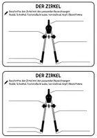 Vorschau - Arbeitsblätter - Zirkel Mini-Heft (Mathematik 3. und 4. Klasse) - Seite 2