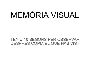 Vista previa - Hojas de trabajo - Memoria visual, aprende a retener una información visual - Portada
