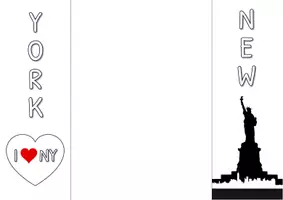 Vorschau - Arbeitsblätter - Lapbook - Let's travel to New York City - Seite 3