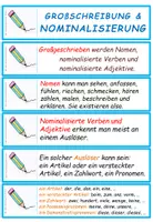Vorschau - Stationenlernen - Deutsch: Großschreibung und Nominalisierung - Übungskarten - Seite 2