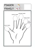 Vista previa - Manualidades / Dibujos para colorear - Finger Family - página 2