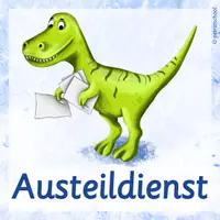 Vorschau - Poster - Diensteschilder Bildkarten (Dino) – flexible Beschriftung - Seite 3