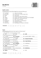 Vorschau - Arbeitsblätter - Die Mücke - Arbeitsblatt (Infotext und Übungen) - Seite 3