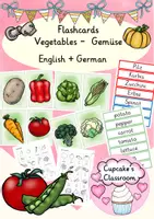 Vorschau - Arbeitsblätter - Deutsch/ DaZ - Gemüse - Sparpaket Bildkarten, Arbeitsblätter, Miniwörterbuch, Sprachförderung - Seite 1