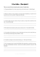 Aperçu - Feuilles d'exercices - Valentine's day - A story and vocabulary of romance - Page 1