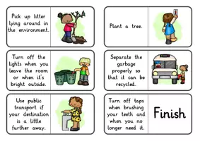 Vorschau - Spiele - *FREEBIE*: Go Green / Earth Day (Domino) - Englisch - Kl. 3/4 - Seite 3