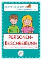 Vorschau - Stundenentwürfe - Personenbeschreibung - Deckblatt