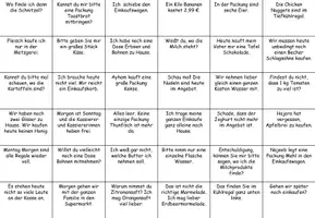 Vorschau - Spiele - Würfelduett mit Textkärtchen "Einkaufen im Supermarkt " DaZ / DaF / Deutsch - Seite 2