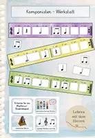 Vorschau - Arbeitsblätter - Komponisten-Werkstatt - Rhythmus gestalten - Deckblatt