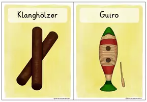 Vorschau - Spiele - Orff-Instrumente: Bildkarten und Spiele - Seite 3