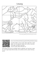 Vorschau - Mal- und Bastelvorlagen - Franz Marc: "Blaues Pferdchen" - Kunstwerk puzzeln - Seite 3