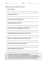 Vorschau - Arbeitsblätter - AB mit Fragen zum Thema "Enns" + Lösungsblatt - Deckblatt