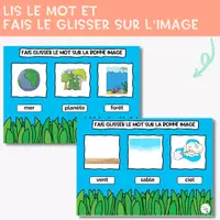 Aperçu - Jeux - GOOGLE SLIDES Jour de la Terre SET 2 avec audio - Page 3
