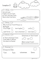 Vorschau - Arbeitsblätter - Tägliches Lesetraining für Klasse 1 & 2 Frühling - Frosch Fridolin - Seite 2