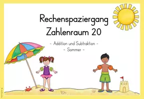 Vorschau - Anderer Materialtyp - Rechenspaziergang Zahlenraum 20 - Sommer - Seite 3