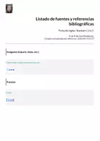 Vista previa - Refuerzo / NEE / Materiales de apoyo - Ficha de ingles: Numbers 1 to 5 - página 1