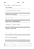 Vorschau - Arbeitsblätter - Lernposter + AB mit Fragen zum Thema "Erdbeeren" + Lösungsblatt + Mindmap + Infografik - Seite 1