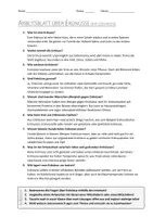Vorschau - Arbeitsblätter - AB mit Fragen zum Thema "Erdnüsse" + Lösungsblatt - Seite 1