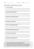 Vorschau - Arbeitsblätter - AB mit Fragen zum Thema "Erkältung" + Lösungsblatt + Infografik - Deckblatt
