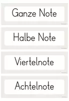 Vorschau - Präsentationen/Tafelbilder - Notenwerte: Tafelmaterial Noten Pausen - Seite 2