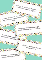Vorschau - Stationenlernen - 57 kreative Schreibanlässe - Deckblatt