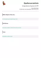 Vorschau - Unterrichtsreihen - Vorlage Advance Organizer für PPP - Seite 1