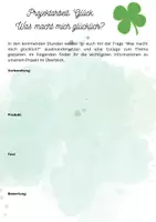 Vorschau - Unterrichtsreihen - wachsendes Materialpaket: Glück und Zukunftsvorstellungen - Seite 3