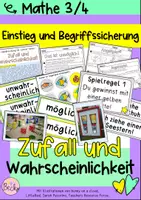 Vorschau - Stundenentwürfe - Wahrscheinlichkeit (Zufall) Einstieg mit Angelspiel - Deckblatt