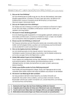 Vorschau - Arbeitsblätter - Lernposter + AB mit Fragen zum Thema "Erster Weltkrieg" + Lösungsblatt + Infografik - Seite 3