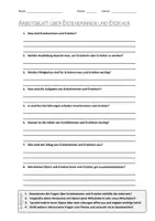 Vorschau - Arbeitsblätter - Lernposter + AB mit Fragen zum Thema "Erzieherinnen und Erzieher" + Lösungsblatt + Mindmap + Infografik - Seite 1