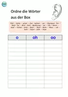 Vorschau - Arbeitsblätter - Dehnung: o - oh -oo (Lückentext, Rätsel & App) - Seite 2