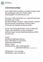 Vorschau - Stundenentwürfe - Aufsatz-Rezepte: Spielbeschreibung - einfach bis schwer - Seite 2