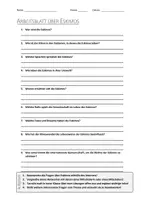 Vorschau - Arbeitsblätter - AB mit Fragen zum Thema "Eskimos" + Lösungsblatt + Infografik - Deckblatt
