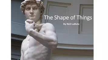 Vorschau - Stundenentwürfe - Unterrichtseinheit zu Neil LaButes "The Shape of Things" - Deckblatt