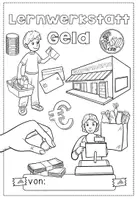Vorschau - Unterrichtsreihen - Lernwerkstatt Geld (Teil 1) -für Klasse 2, 3 und 4 - mit Tafelmaterial und Bastelvorlage - Seite 3